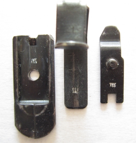 P38 Walther magazine AC41 2nd variation