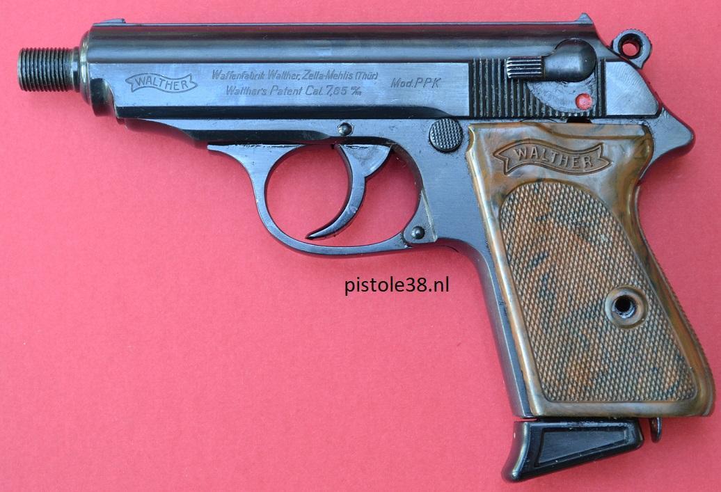 Walther PPk East German Stasi silencer