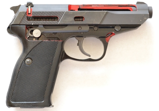 Walther P5 Schnittmodel cutaway early variation